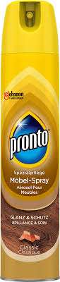 PRONTO GLANZ-PFLEGE CLASSIC MOBEL SPRAY 250ML DE - PREPARAT DO CZYSZCZENIA MEBLI 