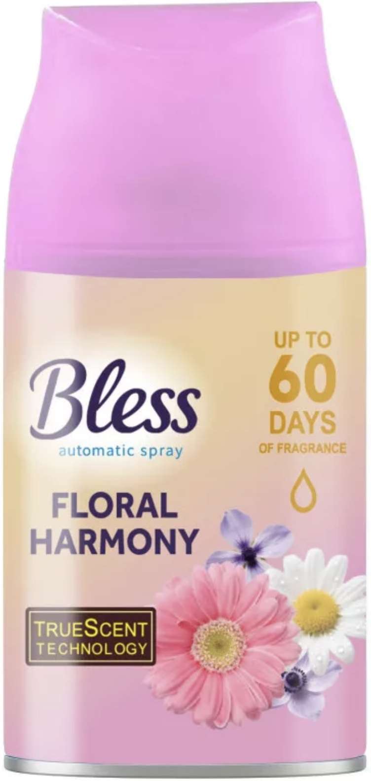 BLESS AUTOMATIC SPRAY REFILL 250ML FLORAL HARMONY  HU/DE/GB/PL - ODŚWIEŻACZ POWIETRZA / ZAPAS