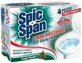 SPIC & SPAN DEO TAVOLETTA WC PROFUMATA 4szt FRESH FOREST IT - ZAWIESZKA DO WC