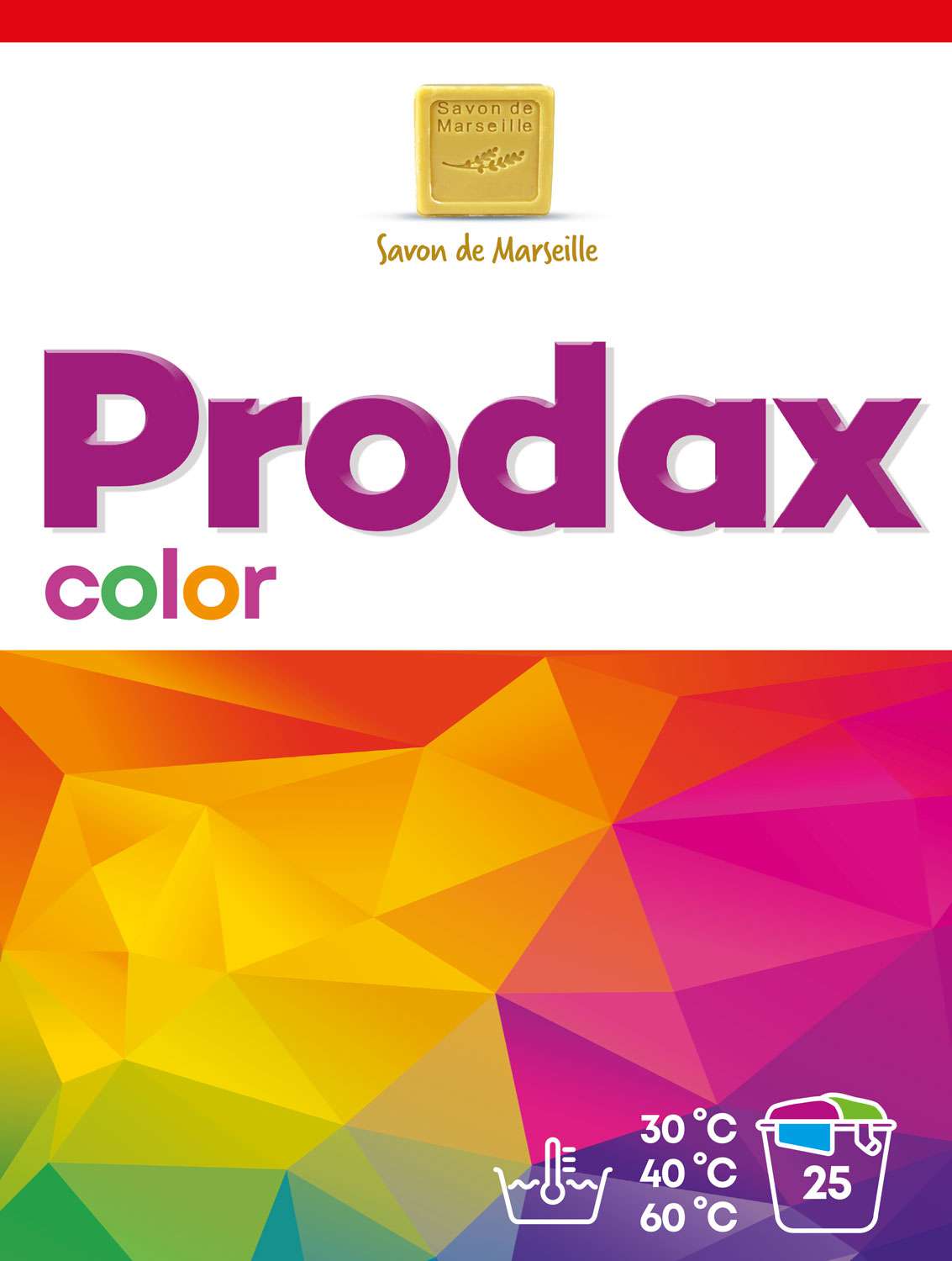 PRODAX PULVER 25WL / 1,63KG COLOR - PROSZEK DO PRANIA