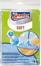 SPONTEX MICROFIBRE SOFT FLOOR - ŚCIERKA DO PODŁOGI 50 x 60cm