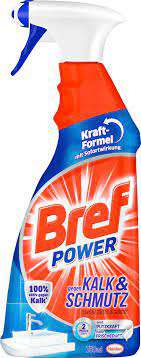 BREF SPRAY POWER KALK & SCHMUTZ 750ML DE - PREPARAT DO CZYSZCZENIA ŁAZIENKI