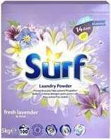 SURF POWDER FRESH LAVENDER & MINT 100WL / 5KG GB - PROSZEK DO PRANIA
