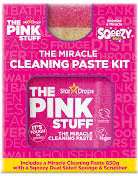 STARDROPS THE PINK STUFF THE MIRACLE CLEANING KIT 850G + SQUEEZY DUAL GB - ZESTAW PASTA UNIWERSALNA DO CZYSZCZENIA + DWUSTRONNA MAGICZNA GĄBKA DO SPRZĄTANIA