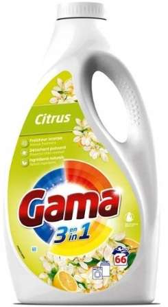 GAMA GEL 66WL / 3L 3in1 CITRUS - ŻEL DO PRANIA