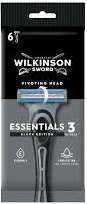 WILKINSON SWORD ESSENTIALS 3 BLACK EDITION EINWEGRASIERER 6er  DE - MASZYNKA DO GOLENIA 