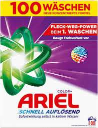 ARIEL PULVER 100WL / 5,03 KG COLOR+  DE - PROSZEK DO PRANIA