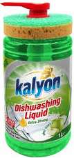 KALYON DISHWASHING LIQUID 1L APPLE SCENTED TR - PŁYN DO NACZYŃ 