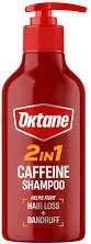 OKTANE 2in1 CAFFEINE SHAMPOO 300ML GB - SZAMPON DO WŁOSÓW WZBOGACONY KOFEINĄ 