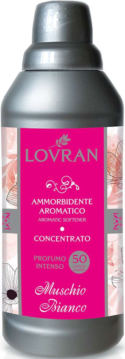 LOVRAN AMMORBIDENTE AROMATICO MUSCHIO BIANCO 50SC / 1L - PŁYN DO PŁUKANIA