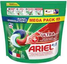 ARIEL PODS 4IN1 45szt +ULTRA DETACHANT NL/FR - KAPSUŁKI DO PRANIA