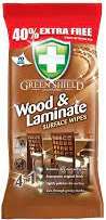 GREEN SHIELD WOOD & LAMINATE 70szt GB - CHUSTECZKI DO CZYSZCZENIA POWIERZCHNI DREWNIANYCH