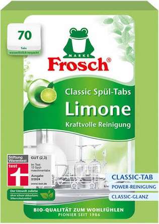 FROSCH CLASSIC MASCHINENGESCHIRRSPÜLTABS 70 ST (1050g) DE - TABLETKI DO ZMYWAREK