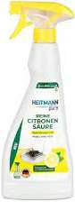 HEITMANN PURE REINE CITRONENSAURE SPRAY 500ML DE - ODKAMIENIACZ W SPRAYU NA BAZIE KWASKU CYTRYNOWEGO