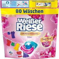 WEIBER RIESE TRIO CAPS 80WL COLOR AROMATHERAPIE ORCHIDEE DE - KAPSUŁKI DO PRANIA
