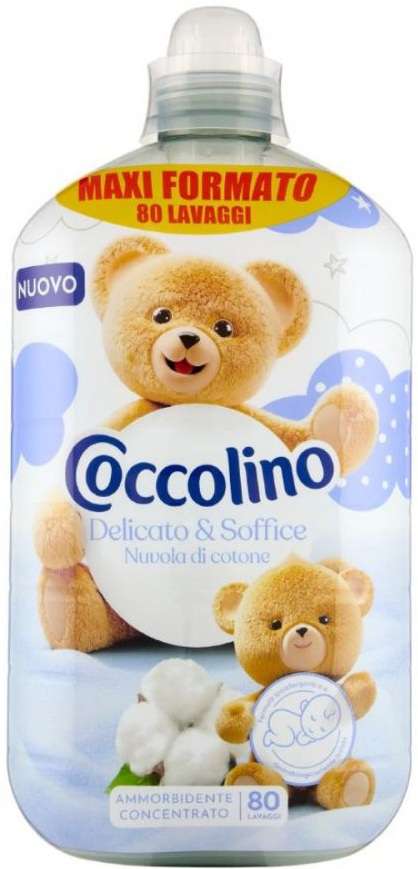 COCCOLINO AMMORBIDENTE 80sc / 1,85L DELICATO & SOFFICE  IT - PŁYN DO PŁUKANIA