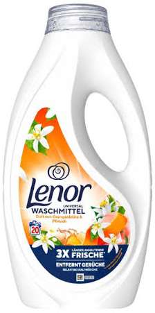 LENOR GEL 20WL / 900ML ORANGENBLÜTE & PFIRSICH  DE - ŻEL DO PRANIA