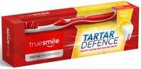 TRUESMILE TOOTHPASTE 100ML + TOOTHBRUSH TARTAR DEFENCE GB - PASTA DO ZĘBÓW + SZCZOTECZKA