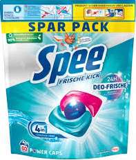 SPEE POWER CAPS 4IN1 60szt  FRISCHE KICK DE - KAPSUŁKI DO PRANIA