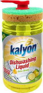 KALYON DISHWASHING LIQUID 1L LEMON SCENTED TR - PŁYN DO NACZYŃ