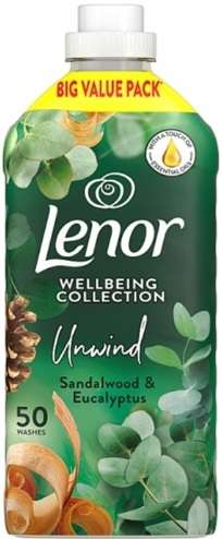 LENOR FABRIC SOFTENER SANDALWOOD & EUCALYPTUS 50sc / 1,65L GB - PŁYN DO PŁUKANIA