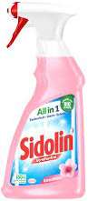 SIDOLIN GLASREINIGER STREIFENFREI KIRSCHBLÜTE 500ML  DE - PŁYN DO SZYB