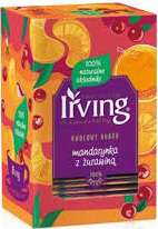 IRVING HERBATA ŻURAWINA I MANDARYNKA 20 torebek
