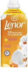 LENOR AMMORBIDENTE CONCENTRATO 87sc / 1,82L ORO E FIORI DI VANIGLIA  IT - PŁYN DO PŁUKANIA