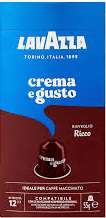 LAVAZZA NESPRESSO CREMA E GUSTO RICCO 10SZT KAPSUŁKI