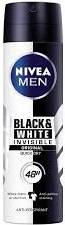 NIVEA DEO SPRAY 150ML MEN BLACK & WHITE INVISIBLE ORIGINAL - DEZODORANT / ANTYPERSPIRANT SPRAY