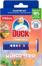 DUCK WC DISCS 36ML 6 SZT MANGO VERSE - KRĄŻKI ŻELOWE DO WC - STARTER