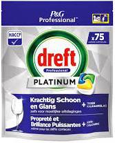 DREFT PLATINUM ALL IN ONE LEMON 75szt NL/FR - KAPSUŁKI DO ZMYWARKI