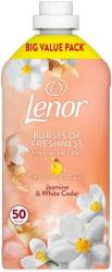 LENOR FABRIC SOFTENER JASMINE & WHITE CEDAR 50sc / 1,65L GB - PŁYN DO PŁUKANIA