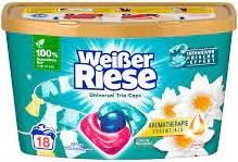 WEIBER RIESE TRIO CAPS 18WL UNIVERSAL AROMATHERAPIE LOTUS & MANDELÖL DE - KAPSUŁKI DO PRANIA