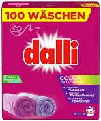 DALLI PULVER 100WL / 6 KG COLOR DE - PROSZEK DO PRANIA