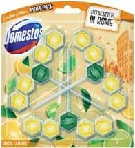DOMESTOS POWER 5 WC STEIN SUMMER IN ROME 3 X 50G DE - ZAWIESZKA DO WC