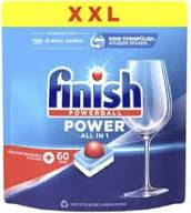 FINISH TABS POWERBALL ALL IN ONE FRESH 60SZT DE - TABLETKI DO ZMYWARKI
