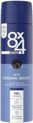 8X4 ANTI-TRANSPIRANT SPRAY MEN NO17 OCEAN BOOST 150ML DE - DEZODORANT/ANTYPERSPIRANT SPRAY