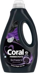 CORAL FLUSSIGWASCHMITTEL SCHWARZ 23WL / 1,15L DE - PŁYN DO PRANIA CIEMNYCH TKANIN