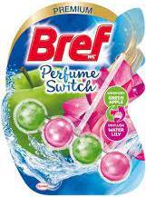 BREF PERFUME SWITCH GREEN APPLE & WATER LILY 50G  - ZAWIESZKA DO WC