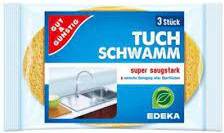 G&G TUCH-SCHWAMM OVAL 3SZT  DE -  ŚCIERKA EXTRA CHŁONNA
