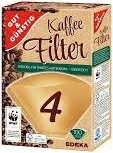 G&G KAFFEEFILTER GR4 100SZT DE - FILTRY DO EKSPRESÓW CIŚNIENIOWYCH