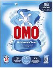 OMO WASCHMITTEL PULVER 25WL / 1,625 KG UNIVERSAL CLEAN DE - PROSZEK DO PRANIA