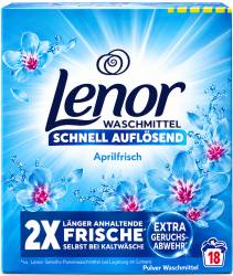 LENOR PULVER 18WL / 900G APRILFRISCH  DE - PROSZEK DO PRANIA