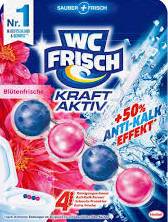 WC FRISCH WC STEIN KRAFT AKTIV BLUTENFRISCHE 50G DE - ZAWIESZKA DO WC