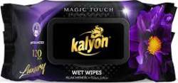 KALYON WET WIPES 120szt MAGIC TOUCH TR - CHUSTECZKI NAWILŻANE PERFUMOWANE