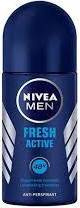 NIVEA ROLL- ON MEN FRESH ACTIVE 50ML - ANTYPERSPIRANT W KULCE 