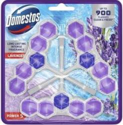 DOMESTOS POWER 5 WC 3 X 50G LAVENDER PL - ZAWIESZKA DO WC