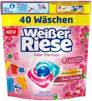 WEIBER RIESE TRIO CAPS 40WL COLOR ORCHIDEE DE - KAPSUŁKI DO PRANIA