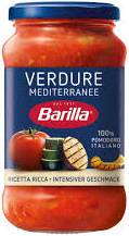 BARILLA SUGO VERDURE MEDITERRANEE 400G  IT 06.2026